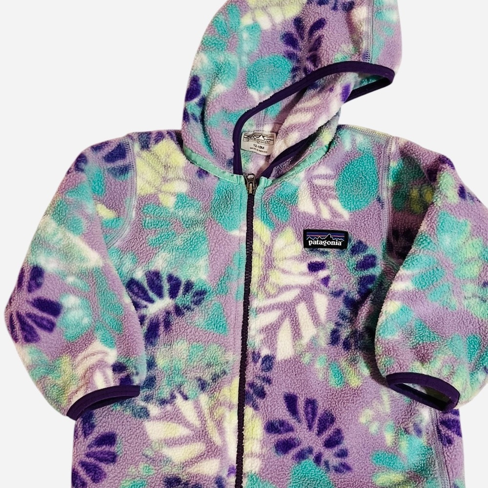 Patagonia Baby Synchilla Fleece Hoodie 12-18 Months